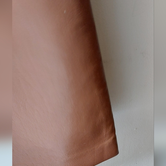 Aritzia Babaton Brown Vegan Leather Pants  NWT - Picture 4 of 8